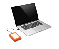 LaCie Rugged Mini 1TB USB 3.2 Gen. 1 Pomarańczowo-Szary - 298286 - zdjęcie 4